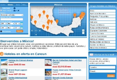 Hoteles en Mexico